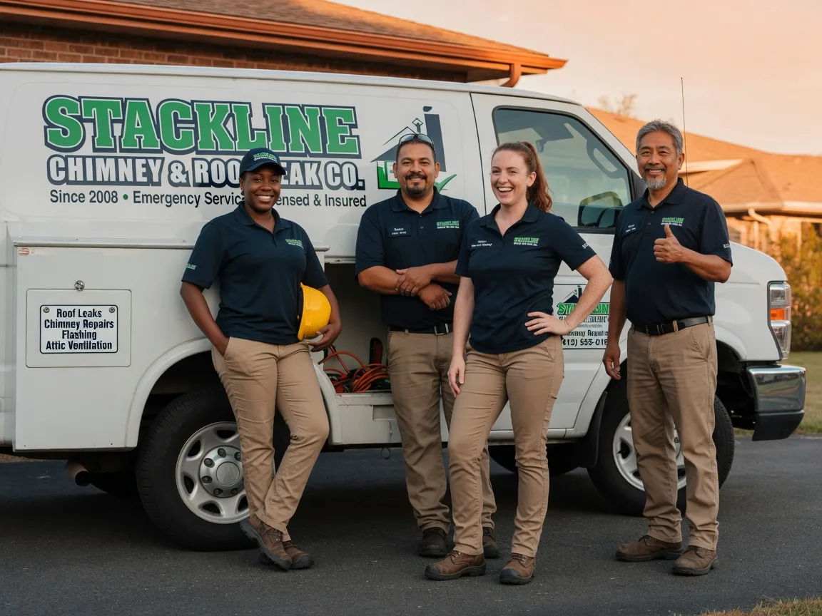 Chimney flashing repair company in Packwaukee, WI